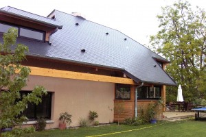 Maison architecte bois 
