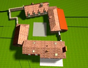 Vue aérienne 3D existant