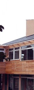 Maison architecte Organique Ile de France - Une maison bois dans la ville