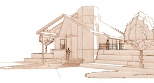 Maison architecte ossature bois seine et marne 2