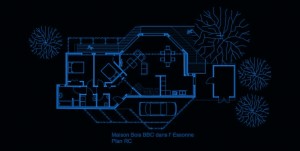 Plan Maison architecte bois